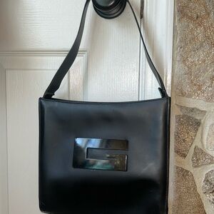 1998 Black Leather Gucci Bag